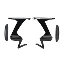 Race Side Spoilers Black Kaw