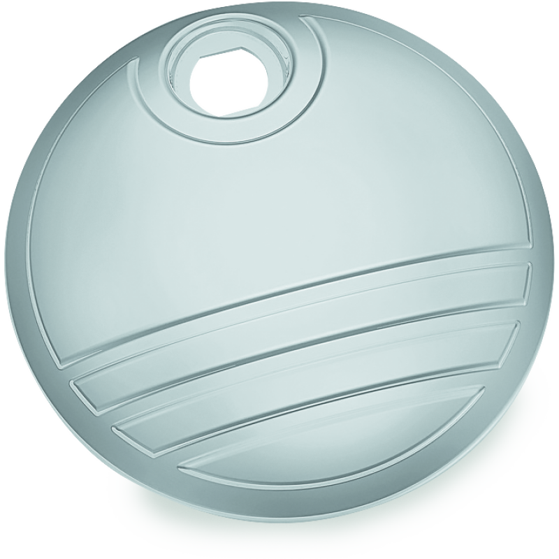 Kuryakyn Tri-Line Fuel Door Chrome