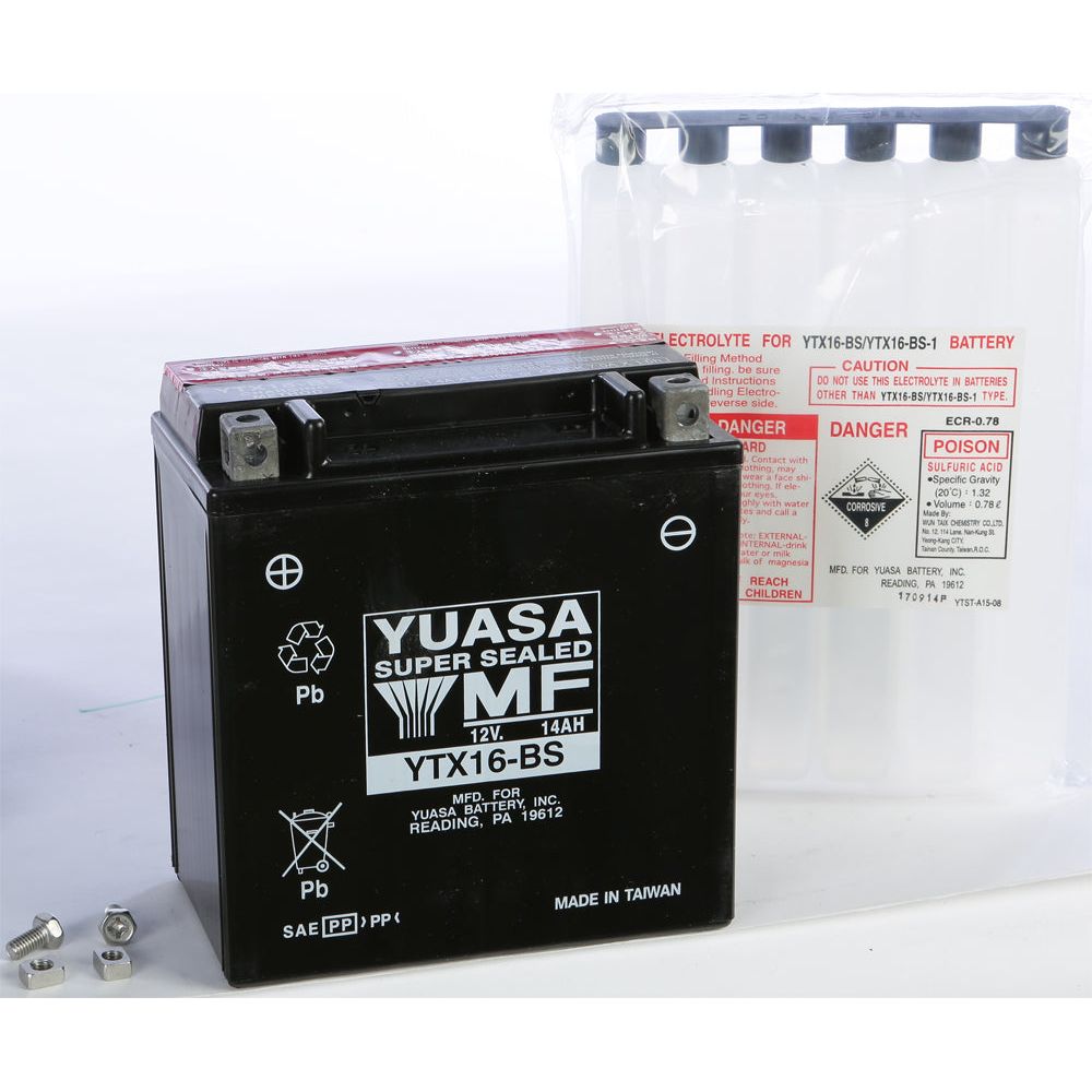 Battery Ytx16 Bs Maintenance Free