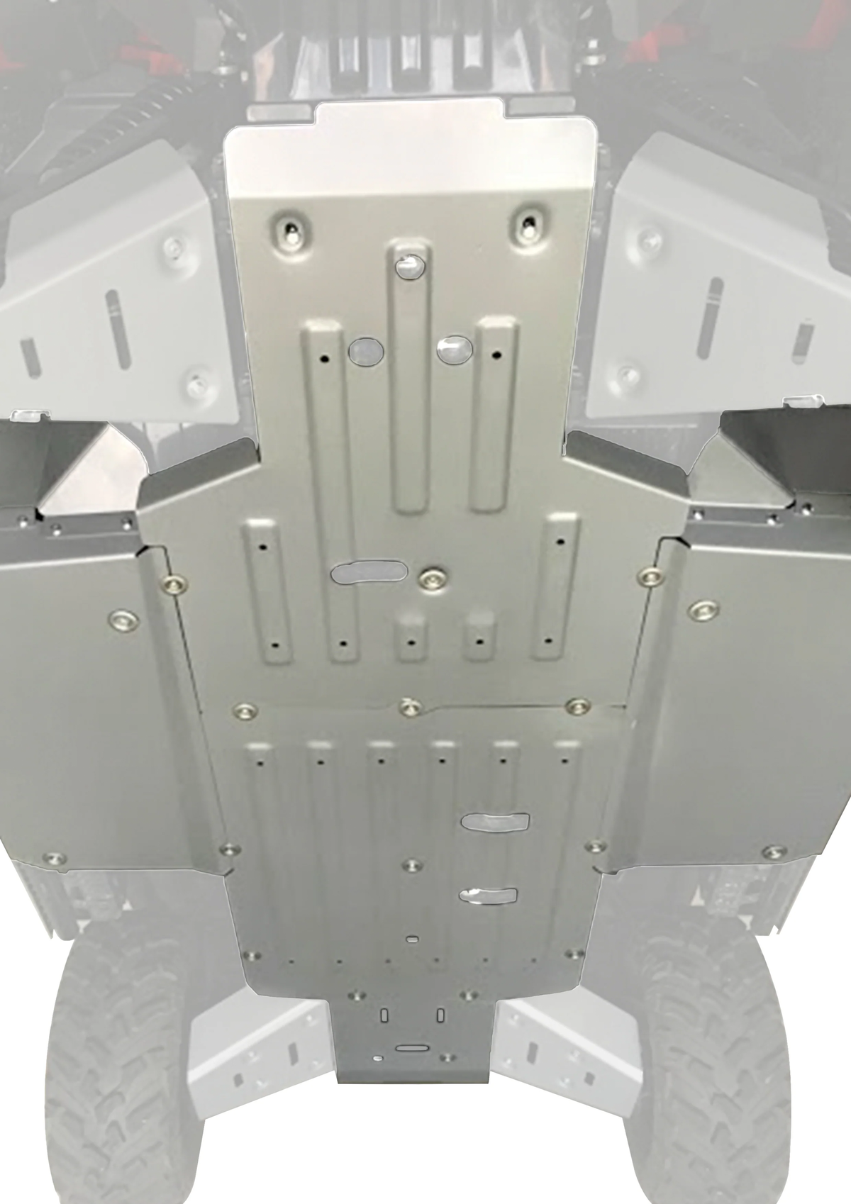 Alloy Central Skid Plate Hon