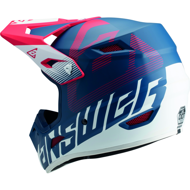 Answer AR1 V2 Bold Helmet Red/White/Blue Youth - Small