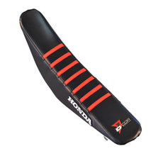 Seat Cover Black W/Red Ribs Hon