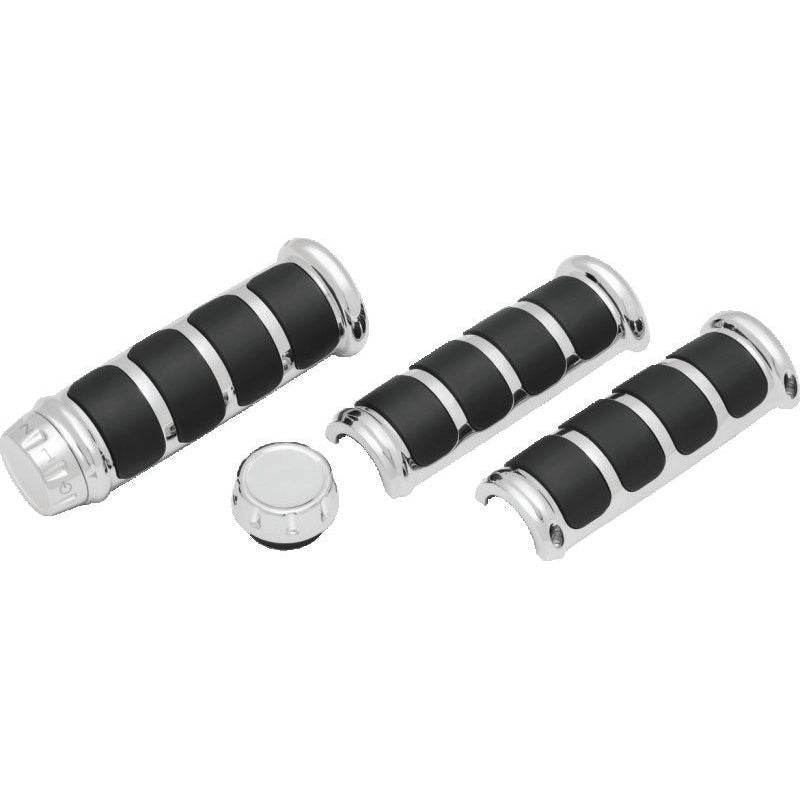 Kuryakyn ISO Grips For Heated Grips Chrome