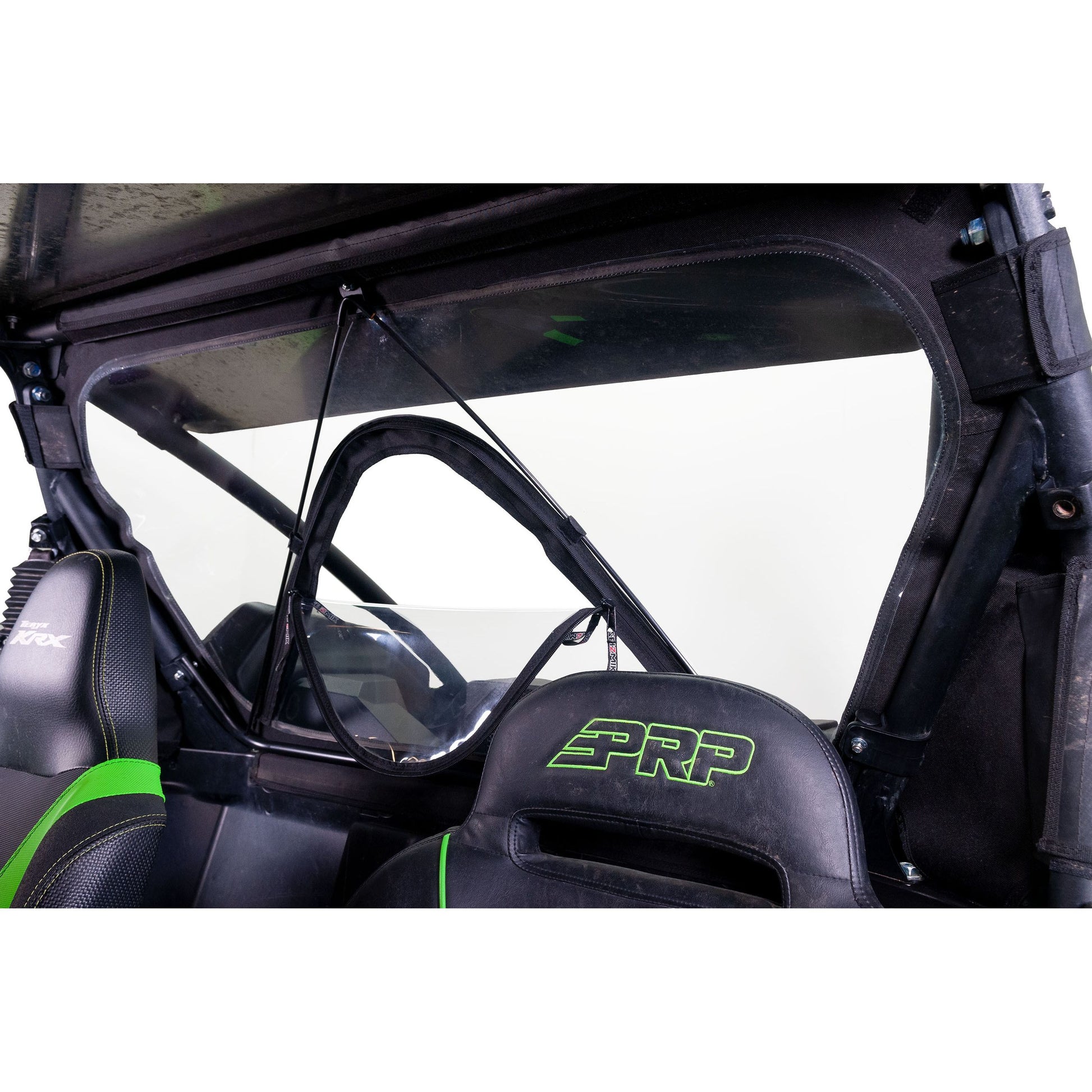 Rear Dust Panel W/ Window Kaw Krx