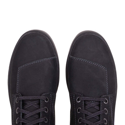 Indian Motorcycle Men's Leather Bryant Sneaker, Black - 10