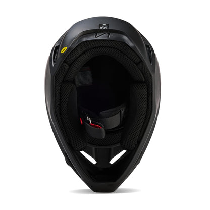 Fox Racing V1 MOTOCROSS HELMET, MATTE BLACK, X-Small