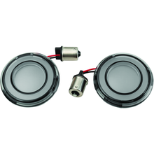 Kuryakyn Tracer L.E.D. Front Turn Signal Insert, Red Light, Smoke Lens 1156