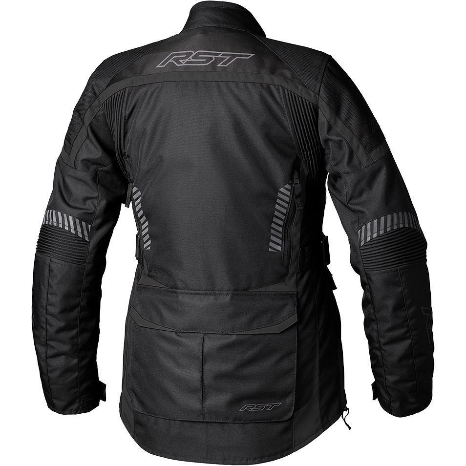 Ladies Maverick Evo Ce Jacket Black/Black Textile Sm