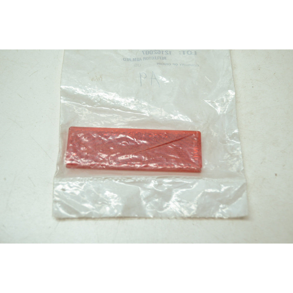 Polaris GEM Reflector Assembly, Red, Genuine OEM Part 2670133, Qty 1