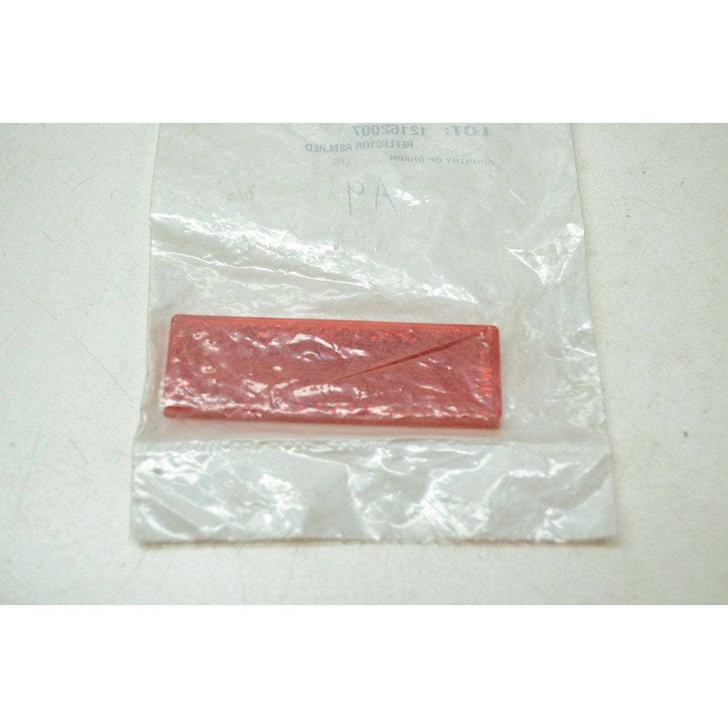 Polaris GEM Reflector Assembly, Red, Genuine OEM Part 2670133, Qty 1