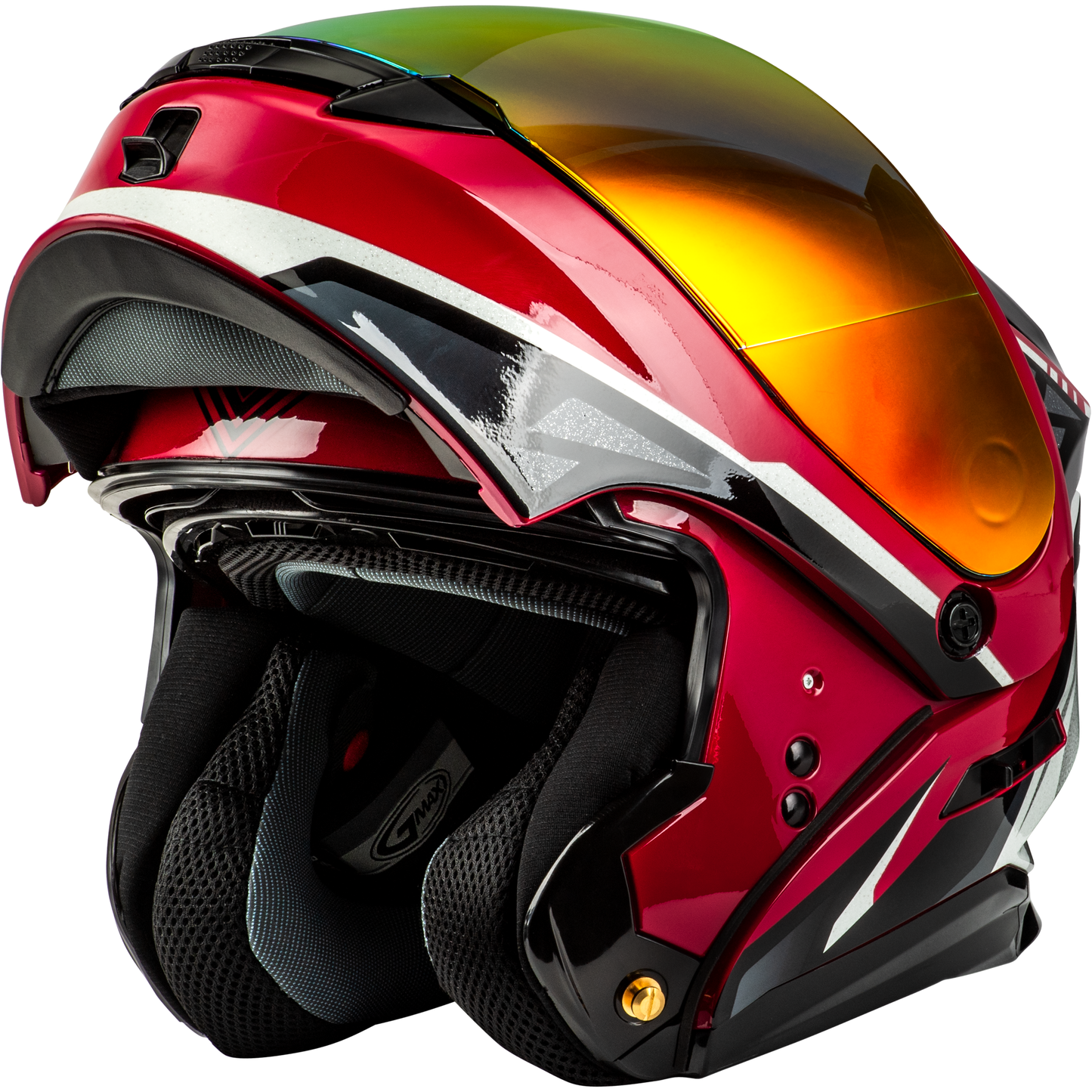 Md 01 Volta Helmet Red Metallic 3x