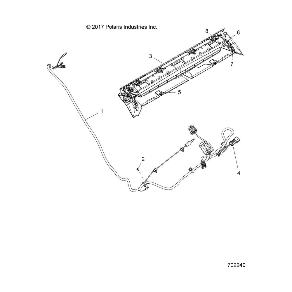 
                      
                        Polaris Ranger Audio Assembly, Overhead, Display, Genuine OEM Part 2637294, Qty 1
                      
                    