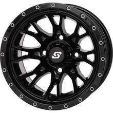 Fusion Wheel  12x7 2+5 4/110 Gloss Black