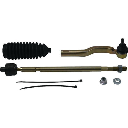 QuadBoss 19-21 Polaris RZR XP 4 Turbo S Steering Rack Tie Rod Assembly Kit - Left Inner & Outer
