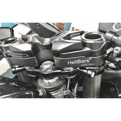 Handlebar Risers Black Suz
