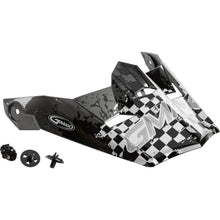 Visor W/Screws Anim8 Mx 46y Anim8 Dark Silver/Black Ys Yl
