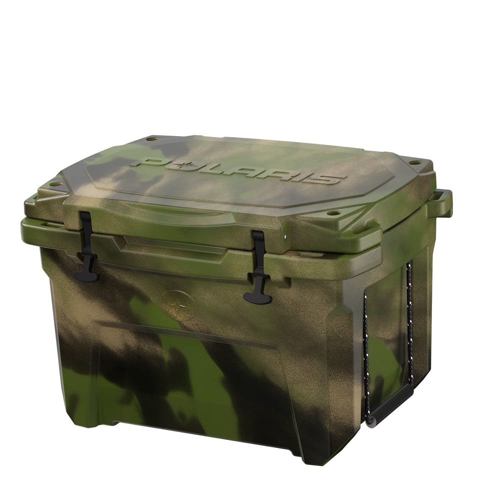Polaris NorthStar 60 Quart Cooler, Limited Edition Camo, Durable, Lockable, Keeps Ice Cold Longer, Easy to Carry, Tie-Down Cooler for Off-Road, Camping, Hunting, Fishing, Picnics, Beverages - 2890593