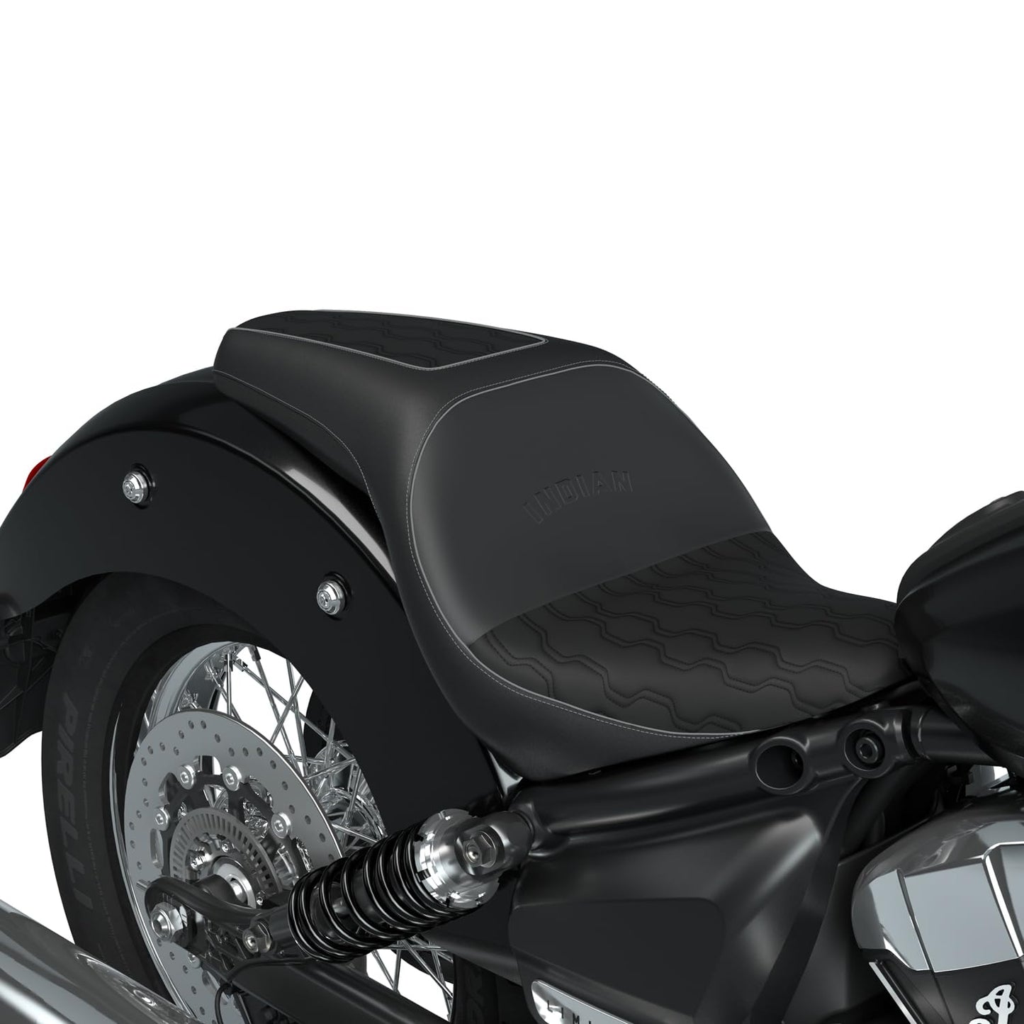 Indian Motorcycle Syndicate Driver Passenger Seat - 2890237-VBA
