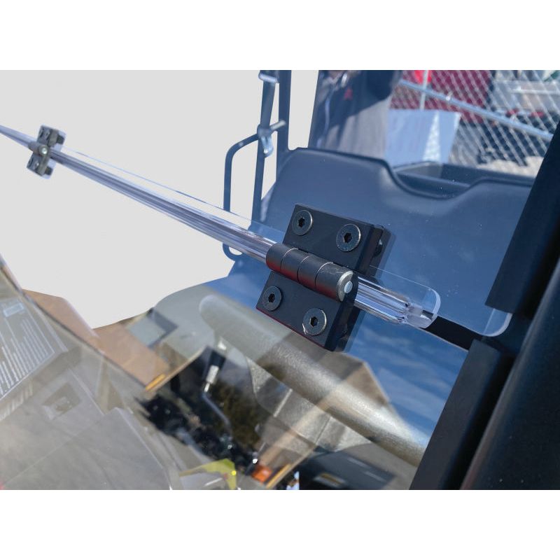 QuadBoss 17-21 Polaris Ranger 500 Windbreak Folding Windshield