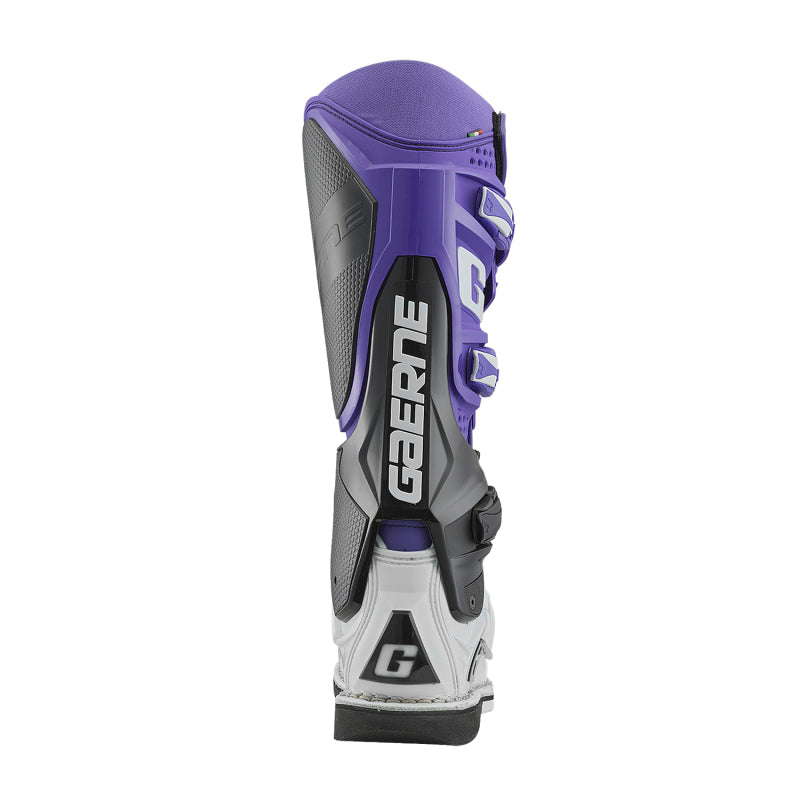 Gaerne SG12 Limited Edition LE Boot Purple/Black/White Size 8