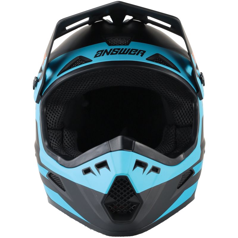 Answer AR1 Sweep Helmet Black/Astana/Hyper Orange - 2XL