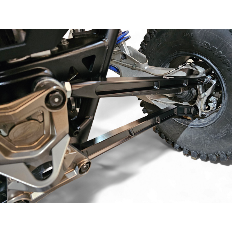 Elektric Offroad 2022+ Polaris Rzr Pro R Turbo R Billet High Clearance Radius Rods Anodized Blk