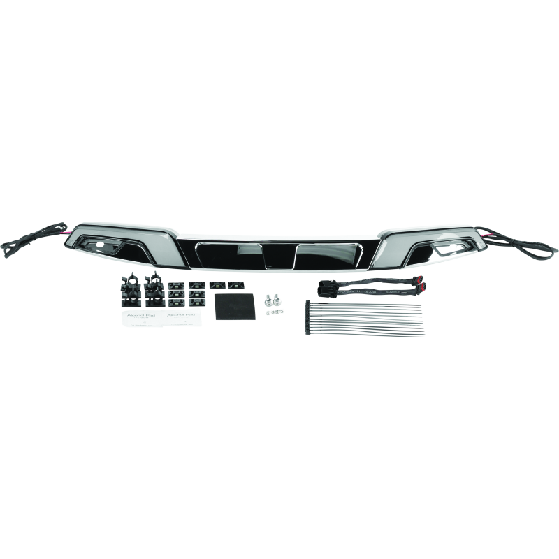 Kuryakyn Tracer Windshield Trim 14-Up FLH Models Chrome