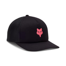 Fox Racing Women's Standard Boundary Trucker Hat, Black/Pink