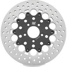 Twin Power 08-Up FLH FLT Rear 11.8 Floating Rotor W/Holes Black