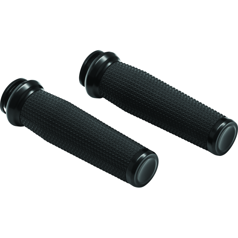 Kuryakyn Thresher Grips 18-Up Indian Models Black