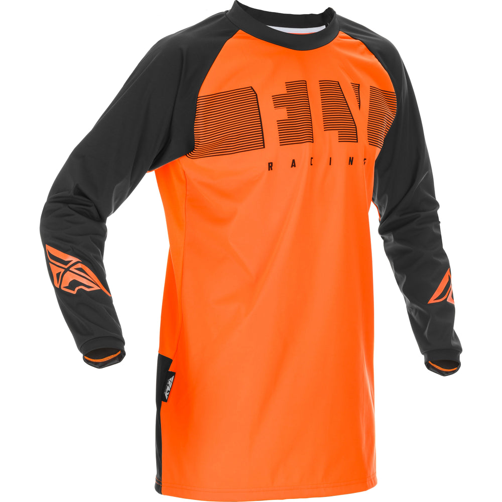 Windproof Jersey Orange/Black Lg