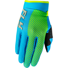 Youth F 16 Gloves Blue/Hi Vis Yxs