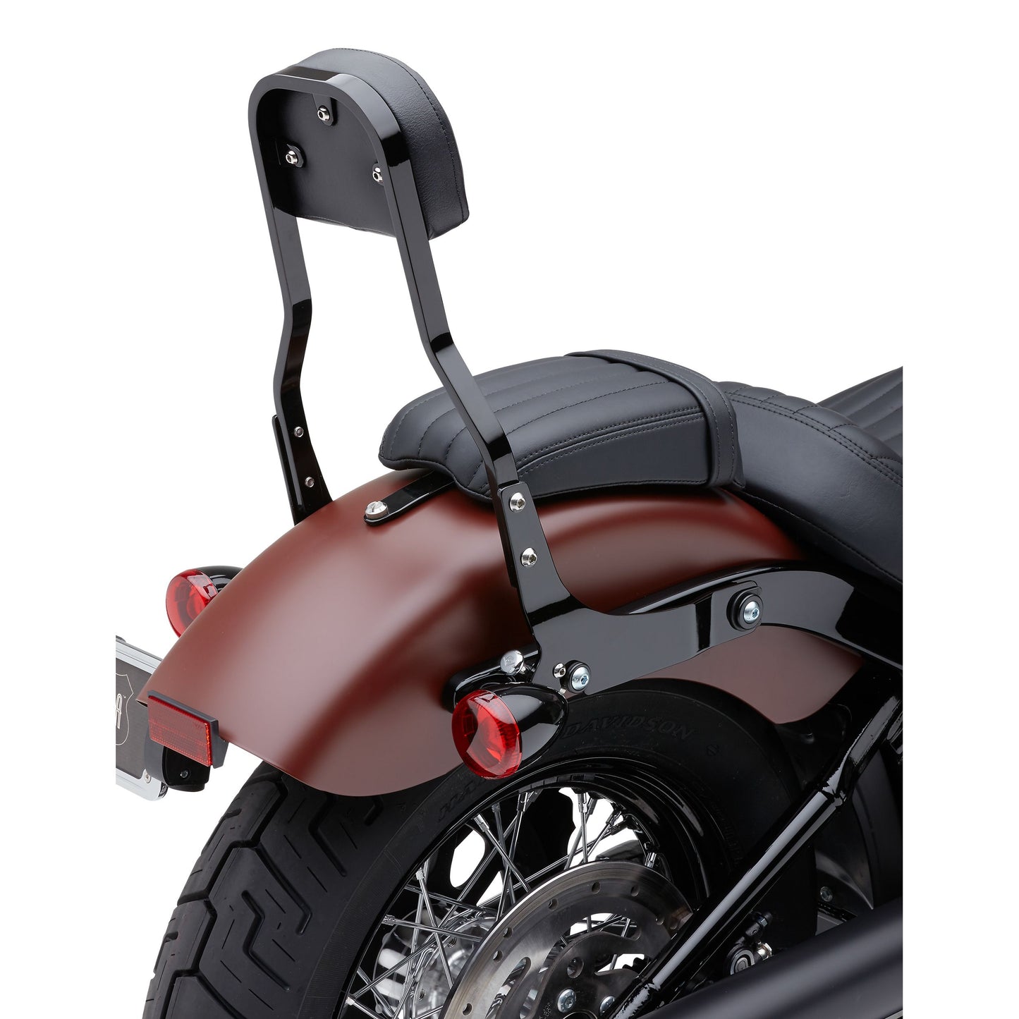 Detachable Backrest Short Black Fxlr/S 18 22