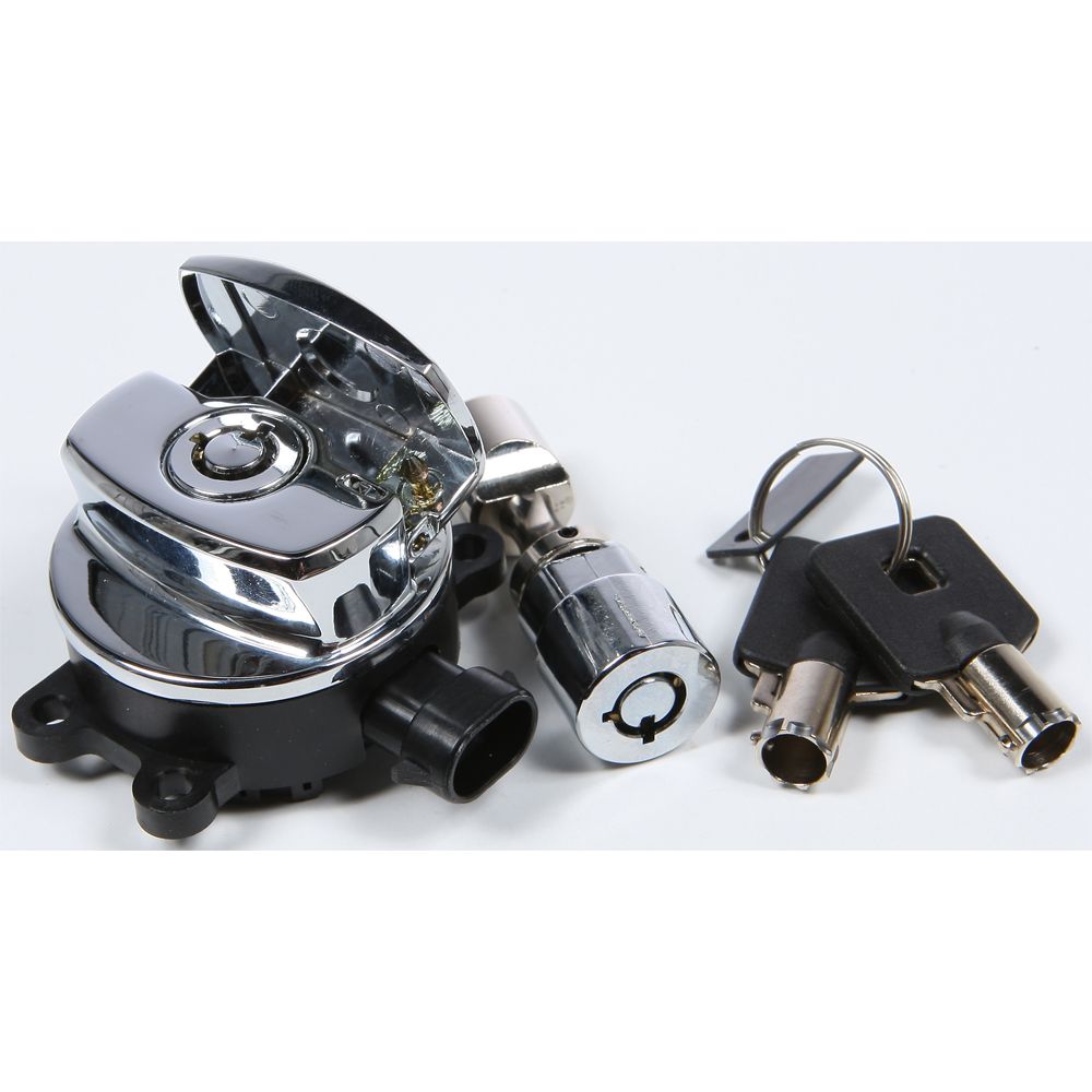 Ign Switch Fx/Flst W/Fork Lock Chrome