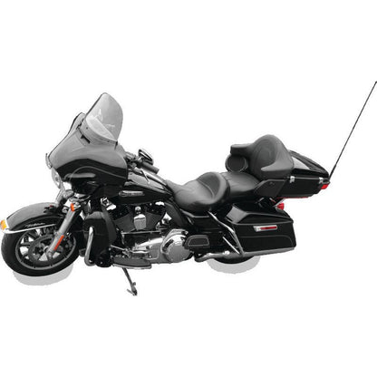 Mustang 08-21 Harley Electra Glide,Rd Glide,Rd King,Str Glide Touring Summit 1PC Seat - Black