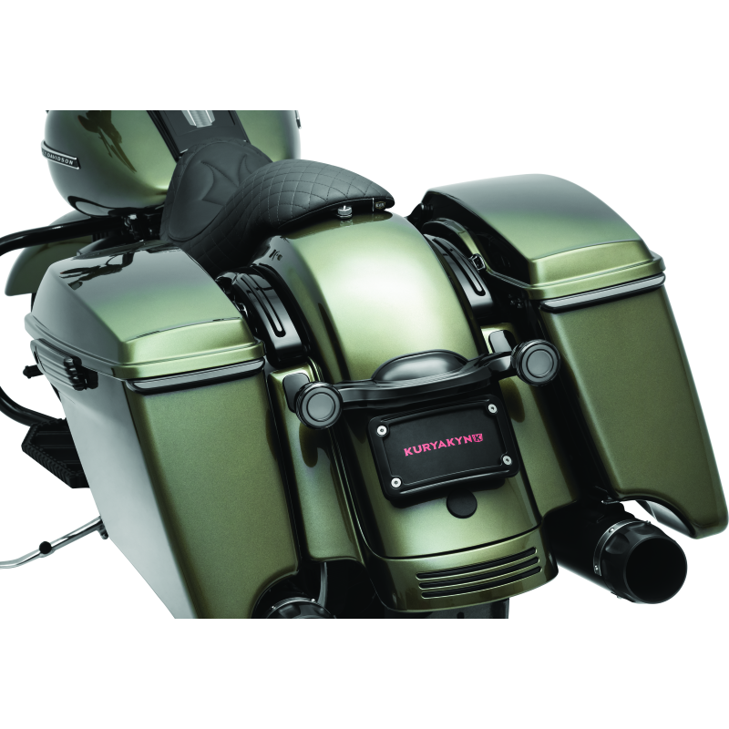 Kuryakyn Tracer L.E.D. Turn Signal Inserts Red/Red Smoke Lens Rear