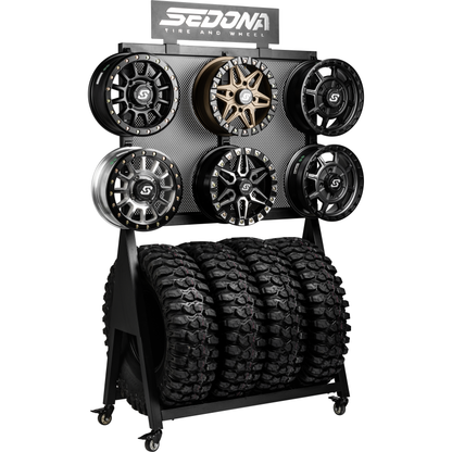 Tire And Wheel Display Base