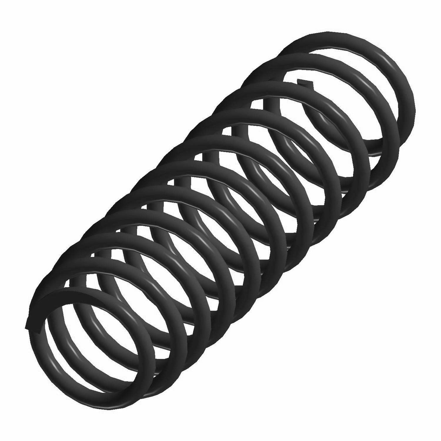 Polaris ATV Spring 100#, Black, 11.6, Genuine OEM Part 7043950-067, Qty 1