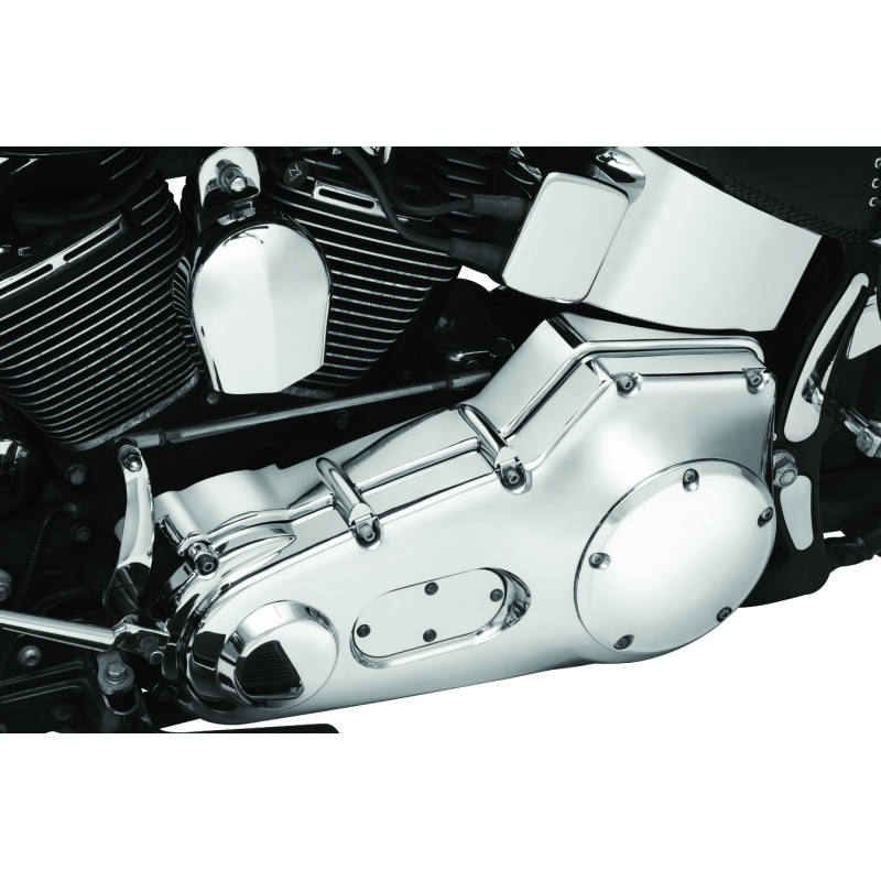 Kuryakyn Cast Inner Primary Cover 00-06 Softail Models Chrome