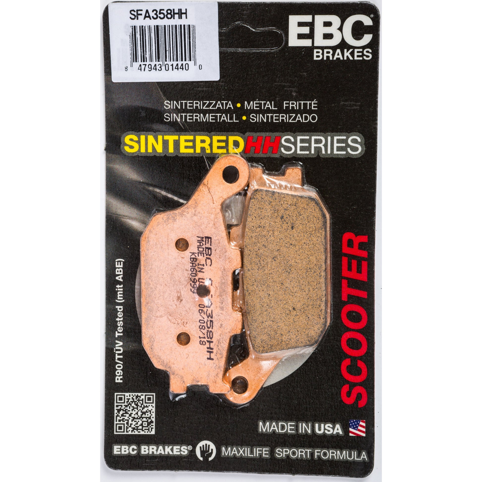 Brake Pads Sfa358hh Double H Sintered