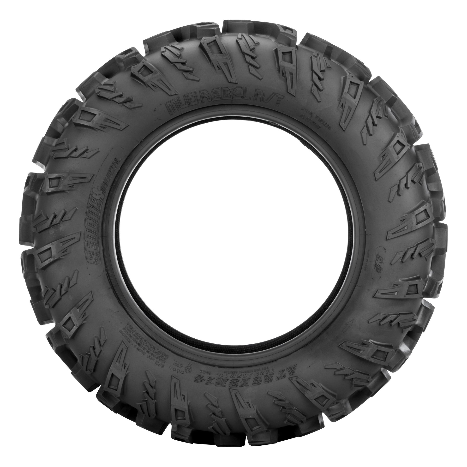 Tire Mud Rebel R/T 26x10r12 Radial 8pr Lr495lbs