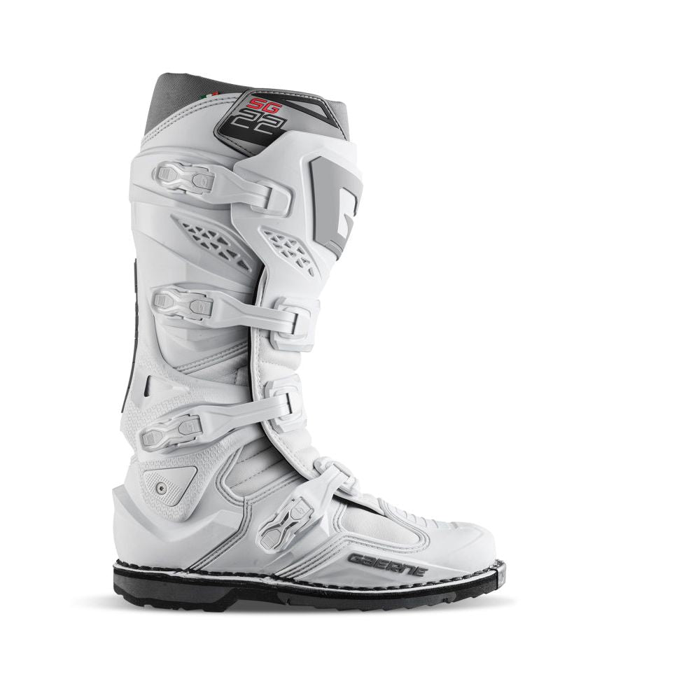 Gaerne SG22 Boot White Size - 10.5