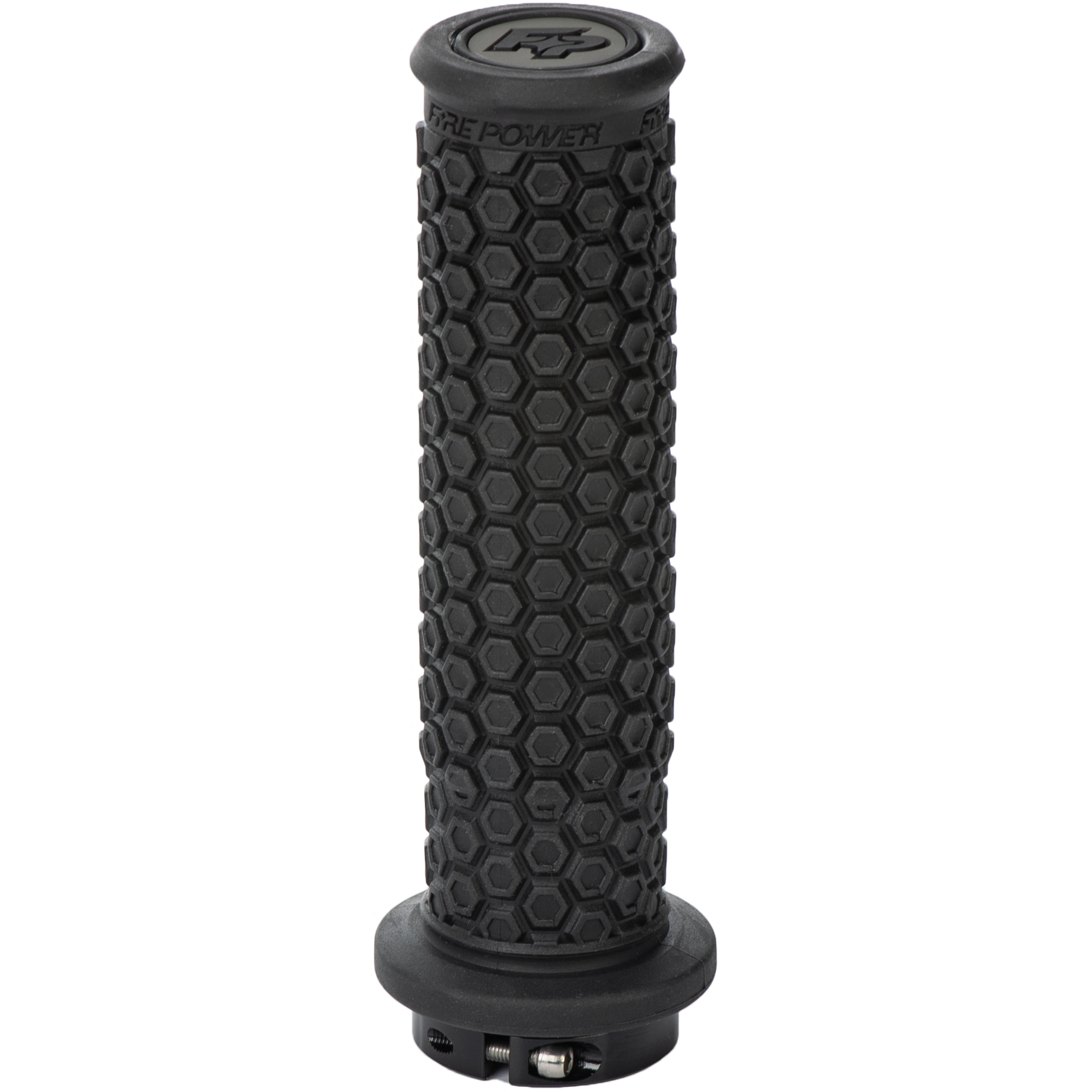 Control Mx Lock On Grips Black   No Waffle