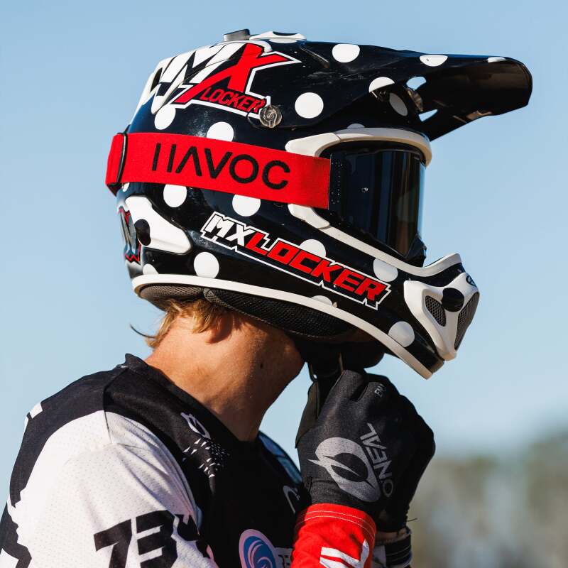 Havoc Racing Helios Off-Road Goggle Hellfire