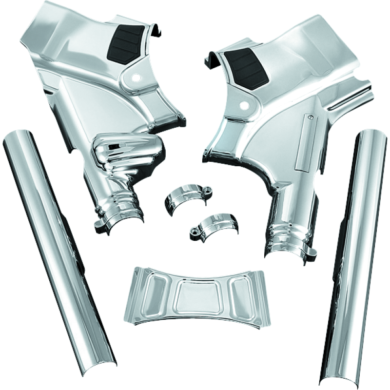 Kuryakyn Neck Cover For 09-13 Touring Models Chrome