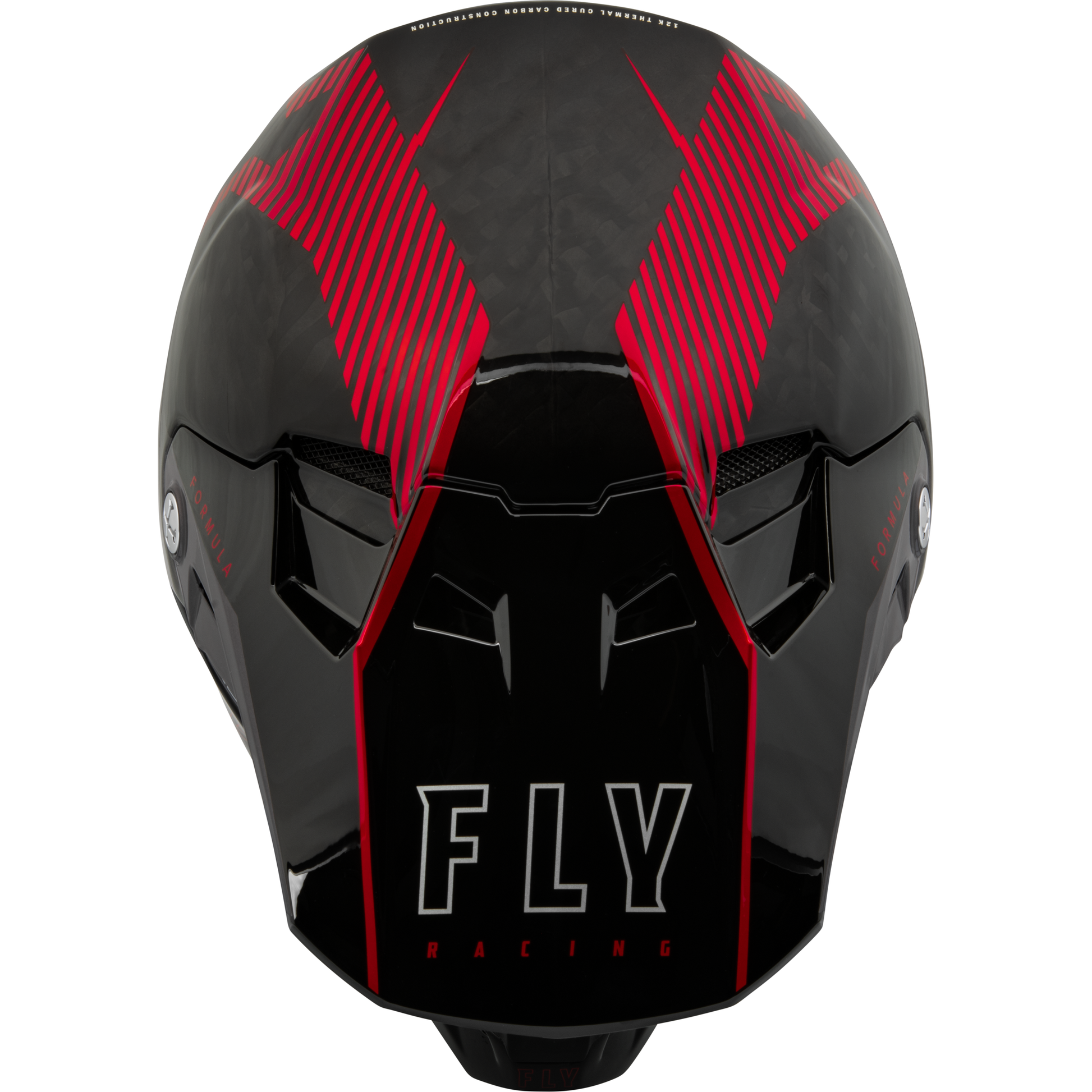 Youth Formula Carbon Tracer Helmet Red/Black Yl
