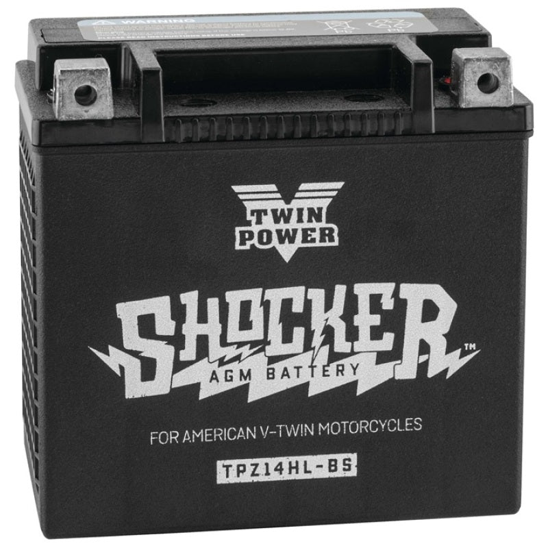 Twin Power YTX-14L Shocker Battery Replaces H-D 65958-04 220 CCA