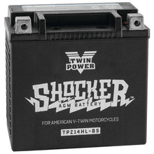 Twin Power YTX-14L Shocker Battery Replaces H-D 65958-04 220 CCA