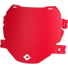 Downhill/E Bike Number Plate Red