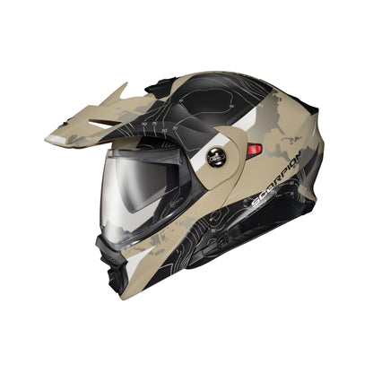 Exo At960 Modular Helmet Topographic Sand/Black Lg